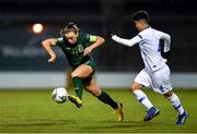 5 March 2020; Katie McCabe of Republic of Ireland in action against Anastasia Gkatsou of Greece during the UEFA Women's 2021 European Championships Qualifier match between Republic of Ireland and Greece at Tallaght Stadium in Dublin. Photo by Seb Daly/Sportsfile