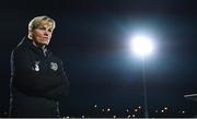 5 March 2020; Republic of Ireland manager Vera Pauw prior to the UEFA Women's 2021 European Championships Qualifier match between Republic of Ireland and Greece at Tallaght Stadium in Dublin. Photo by Stephen McCarthy/Sportsfile