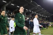 5 March 2020; Niamh Fahey of Republic of Ireland prior to the UEFA Women's 2021 European Championships Qualifier match between Republic of Ireland and Greece at Tallaght Stadium in Dublin. Photo by Stephen McCarthy/Sportsfile