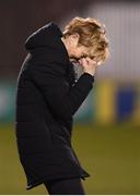 5 March 2020; Republic of Ireland manager Vera Pauw celebrates following the UEFA Women's 2021 European Championships Qualifier match between Republic of Ireland and Greece at Tallaght Stadium in Dublin. Photo by Stephen McCarthy/Sportsfile