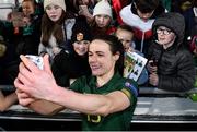 5 March 2020; Áine O'Gorman of Republic of Ireland with supporters following the UEFA Women's 2021 European Championships Qualifier match between Republic of Ireland and Greece at Tallaght Stadium in Dublin. Photo by Stephen McCarthy/Sportsfile