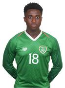 23 March 2019; Timi Sobowale during a Republic of Ireland U17's Portrait session at CityWest Hotel in Dublin. Photo by Eóin Noonan/Sportsfile