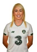 7 November 2019; Stephanie Roche during a Republic of Ireland Women's Squad Portraits session at Johnstown House in Enfield, Meath. Photo by Brendan Moran/Sportsfile