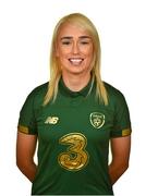 7 November 2019; Stephanie Roche during a Republic of Ireland Women's Squad Portraits session at Johnstown House in Enfield, Meath. Photo by Brendan Moran/Sportsfile
