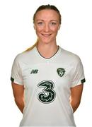 7 November 2019; Louise Quinn during a Republic of Ireland Women's Squad Portraits session at Johnstown House in Enfield, Meath. Photo by Brendan Moran/Sportsfile