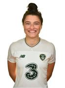 7 November 2019; Keeva Keenan during a Republic of Ireland Women's Squad Portraits session at Johnstown House in Enfield, Meath. Photo by Brendan Moran/Sportsfile