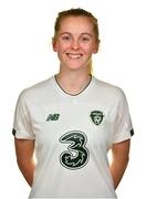 7 November 2019; Claire Walsh during a Republic of Ireland Women's Squad Portraits session at Johnstown House in Enfield, Meath. Photo by Brendan Moran/Sportsfile