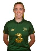 7 November 2019; Claire O'Riordan during a Republic of Ireland Women's Squad Portraits session at Johnstown House in Enfield, Meath. Photo by Brendan Moran/Sportsfile