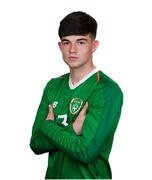 23 March 2019; James Furlong during a Republic of Ireland U17's Portrait session at CityWest Hotel in Dublin. Photo by Eóin Noonan/Sportsfile