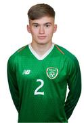 23 March 2019; Séamas Keogh during a Republic of Ireland U17's Portrait session at CityWest Hotel in Dublin. Photo by Eóin Noonan/Sportsfile
