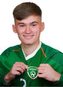 23 March 2019; Séamas Keogh during a Republic of Ireland U17's Portrait session at CityWest Hotel in Dublin. Photo by Eóin Noonan/Sportsfile
