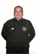 13 November 2019; Garry Power, Team Kit Man, during a Republic of Ireland U17's Squad Portraits session at Fota Island Resort, Cork. Photo by Sam Barnes/Sportsfile