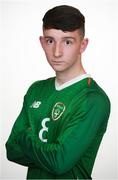 23 March 2019; Brandon Holt during a Republic of Ireland U17's Portrait session at CityWest Hotel in Dublin. Photo by Eóin Noonan/Sportsfile