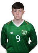 23 March 2019; Conor Carty during a Republic of Ireland U17's Portrait session at CityWest Hotel in Dublin. Photo by Eóin Noonan/Sportsfile