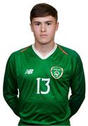 23 March 2019; Charlie McCann during a Republic of Ireland U17's Portrait session at CityWest Hotel in Dublin. Photo by Eóin Noonan/Sportsfile