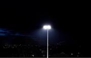 6 March 2020; A general view of a floodlight before the SSE Airtricity League First Division match between Cabinteely and Shamrock Rovers II at Stradbrook Road in Blackrock, Dublin. Photo by Piaras Ó Mídheach/Sportsfile