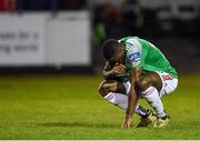 6 March 2020; Joseph Olowu of Cork City following his side's defeat during the SSE Airtricity League Premier Division match between St Patrick's Athletic and Cork City at Richmond Park in Dublin. Photo by Seb Daly/Sportsfile