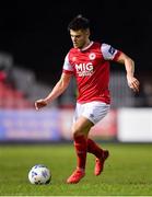 6 March 2020; Dan Ward of St Patrick's Athletic during the SSE Airtricity League Premier Division match between St Patrick's Athletic and Cork City at Richmond Park in Dublin. Photo by Seb Daly/Sportsfile