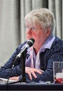 7 March 2020; Geraldine Carey, Treasurer, during the LGFA Annual Congress 2020 at the Loughrea Hotel & Spa in Loughrea, Galway. Photo by Piaras Ó Mídheach/Sportsfile