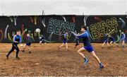 7 March 2020; Roscommon players warm-up prior to their EirGrid Connacht GAA Football U20 Championship Final match against Galway at Tuam Stadium in Tuam, Galway. Photo by Seb Daly/Sportsfile