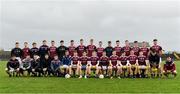 7 March 2020; The Galway panel prior to the EirGrid Connacht GAA Football U20 Championship Final match between Galway and Roscommon at Tuam Stadium in Tuam, Galway. Photo by Seb Daly/Sportsfile
