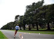 7 March 2020; Mirna Sucely Ortiz Flores on her way to winning the Irish Life Health National 20k Walks Championships at St Anne's Park in Raheny, Dublin. Photo by Ramsey Cardy/Sportsfile