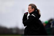7 March 2020; England manager Sian Lingham during the Women's Under-15s John Read Trophy match between Republic of Ireland and England at FAI National Training Centre in Dublin. Photo by Sam Barnes/Sportsfile
