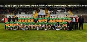 7 March 2020; The Donegal squad before the EirGrid Ulster GAA Football U20 Championship Final match between Tyrone and Donegal at St Tiernach's Park in Clones, Monaghan. Photo by Oliver McVeigh/Sportsfile