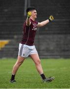 7 March 2020; Paul Kelly of Galway celebrates at the final whistle following his side's victory during the EirGrid Connacht GAA Football U20 Championship Final match between Galway and Roscommon at Tuam Stadium in Tuam, Galway. Photo by Seb Daly/Sportsfile