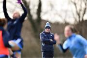 23 February 2020; Dublin manager Mick Bohan before the 2020 Lidl Ladies National Football League Division 1 Round 4 match between Dublin and Galway at Dublin City University Sportsgrounds in Glasnevin, Dublin. Photo by Piaras Ó Mídheach/Sportsfile