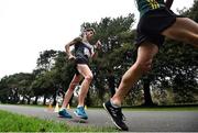 7 March 2020; David Kenny of Farranfore Maine Valley AC, Kerry, competing during the Irish Life Health National 20k Walks Championships at St Anne's Park in Raheny, Dublin. Photo by Ramsey Cardy/Sportsfile