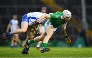 7 March 2020; Cian Lynch of Limerick is tackled by Shane McNulty of Waterford during the Allianz Hurling League Division 1 Group A Round 3 match between Limerick and Waterford at LIT Gaelic Grounds in Limerick. Photo by Eóin Noonan/Sportsfile