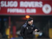 7 March 2020; Shamrock Rovers manager Stephen Bradley prior to the SSE Airtricity League Premier Division match between Sligo Rovers and Shamrock Rovers at The Showgrounds in Sligo. Photo by Stephen McCarthy/Sportsfile