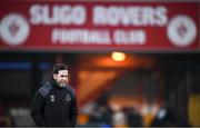 7 March 2020; Shamrock Rovers manager Stephen Bradley prior to the SSE Airtricity League Premier Division match between Sligo Rovers and Shamrock Rovers at The Showgrounds in Sligo. Photo by Stephen McCarthy/Sportsfile