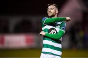 7 March 2020; Jack Byrne of Shamrock Rovers following the SSE Airtricity League Premier Division match between Sligo Rovers and Shamrock Rovers at The Showgrounds in Sligo. Photo by Stephen McCarthy/Sportsfile