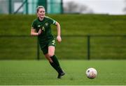 7 March 2020; Jessie Stapleton of Republic of Ireland during the Women's Under-15s John Read Trophy match between Republic of Ireland and England at FAI National Training Centre in Dublin. Photo by Sam Barnes/Sportsfile