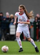 7 March 2020; Rebecca Ferguson of England during the Women's Under-15s John Read Trophy match between Republic of Ireland and England at FAI National Training Centre in Dublin. Photo by Sam Barnes/Sportsfile