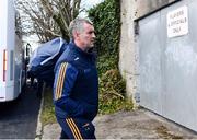 8 March 2020; Tipperary manager Liam Sheedy arrives ahead of the Allianz Hurling League Division 1 Group A Round 3 match between Galway and Tipperary at Pearse Stadium in Salthill, Galway. Photo by Sam Barnes/Sportsfile