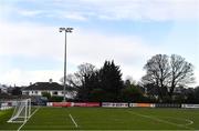 8 March 2020; A general view of Stradbrook ahead of the EA Sports Cup First Round match between Cabinteely and Crumlin United at Stradbrook in Blackrock, Dublin. Photo by Ben McShane/Sportsfile