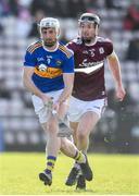 8 March 2020; Ger Browne of Tipperary in action against Padraic Mannion of Galway during the Allianz Hurling League Division 1 Group A Round 3 match between Galway and Tipperary at Pearse Stadium in Salthill, Galway. Photo by Sam Barnes/Sportsfile