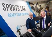 28 February 2020; Republic of Ireland manager Mick McCarthy and Mr Eamonn Kelly, Consultant Orthopaedic Surgeon, Beacon Hospital, during the launch of new Sports Lab at the Beacon Hospital in Sandyford, Dublin. Photo by Stephen McCarthy/Sportsfile