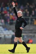 8 March 2020; Referee Seán Cleere during the Allianz Hurling League Division 1 Relegation Play-Off match between Westmeath and Carlow at TEG Cusack Park in Mullingar, Westmeath. Photo by Seb Daly/Sportsfile