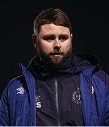 6 March 2020; Shelbourne assistant manager Craig Sexton during the SSE Airtricity League Premier Division match between Bohemians and Shelbourne at Dalymount Park in Dublin. Photo by Stephen McCarthy/Sportsfile