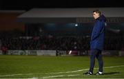 6 March 2020; Shelbourne manager Ian Morris during the SSE Airtricity League Premier Division match between Bohemians and Shelbourne at Dalymount Park in Dublin. Photo by Stephen McCarthy/Sportsfile
