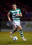 7 March 2020; Aaron McEneff of Shamrock Rovers during the SSE Airtricity League Premier Division match between Sligo Rovers and Shamrock Rovers at The Showgrounds in Sligo. Photo by Stephen McCarthy/Sportsfile