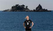 10 March 2020; Republic of Ireland's Diane Caldwell poses for a portrait in Petrovac, Montenegro, ahead of her side's UEFA Women's 2021 European Championships Qualifier. Photo by Stephen McCarthy/Sportsfile