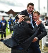10 March 2020; Connections of Shishkin celebrate following the Sky Bet Supreme Novices' Hurdle on Day One of the Cheltenham Racing Festival at Prestbury Park in Cheltenham, England. Photo by David Fitzgerald/Sportsfile