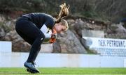 10 March 2020; Goalkeeper Courtney Brosnan during a Republic of Ireland Women training session at Pod Malim Brdom in Petrovac, Montenegro. Photo by Stephen McCarthy/Sportsfile