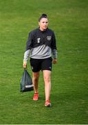 10 March 2020; Hannah Tobin-Jones, team masseuse, during a Republic of Ireland Women training session at Pod Malim Brdom in Petrovac, Montenegro. Photo by Stephen McCarthy/Sportsfile