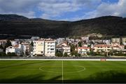 10 March 2020; A general view of Pod Malim Brdom prior to a Republic of Ireland Women training session in Petrovac, Montenegro. Photo by Stephen McCarthy/Sportsfile
